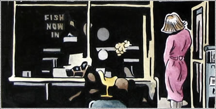 Pets Bazzaare, Breck Road, Liverpool 5 Ink & Watercolour