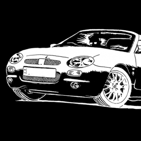 MGF sketch (Design to be painted on flag), 2015