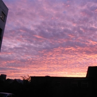 Thats the sunset over Digbeth