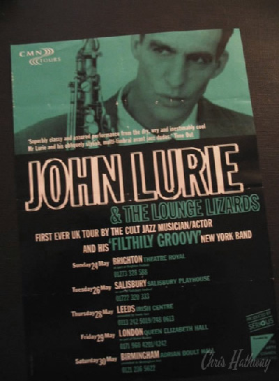 John Lurie @ Adrian Boult Hall, Birmingham