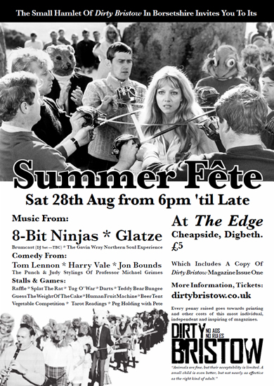 Dirty Bristow Summer Fete Poster