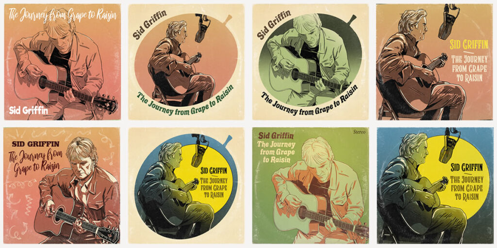 Some of the early illustration and designs we worked thorough.